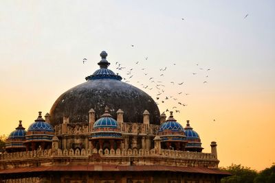 View of tomb against sky