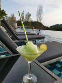 Close-up of drink on table