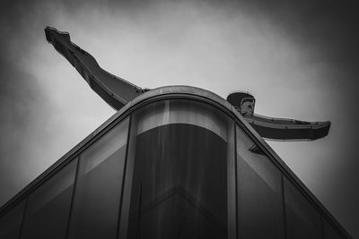 Low angle view of building against sky