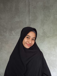 Women muslim with her smile