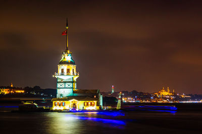 Maiden's tower in istanbul