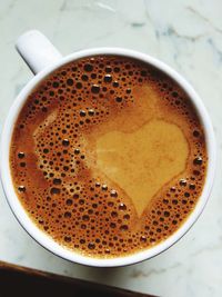 Close-up of coffee cup