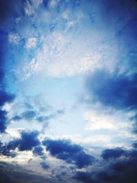 Low angle view of sky