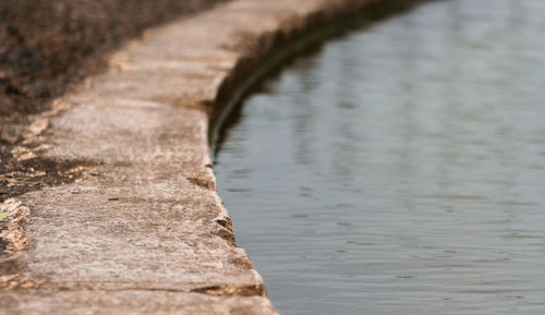 Close-up of river