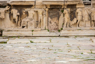 Statue of historic building