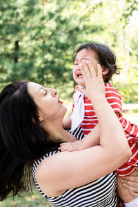 Mother and daughter