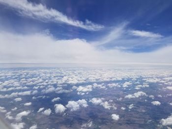 Scenic view of clouds in sky