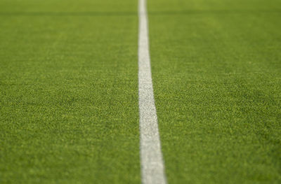 Full frame shot of soccer field