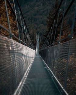 Low angle view of bridge against sky