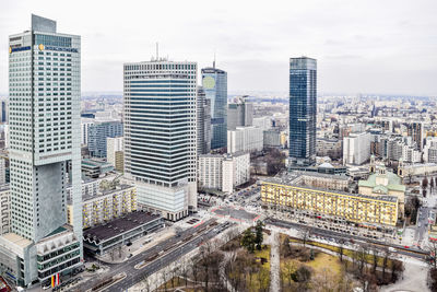 Cityscape against sky