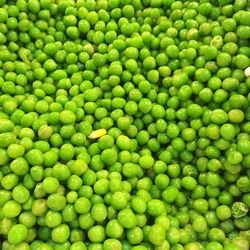 Full frame shot of green peas