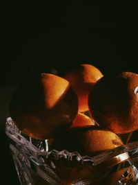 Close-up of pumpkin on table