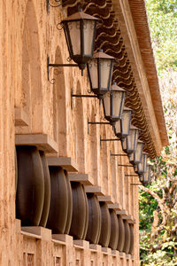 Low angle view of old building