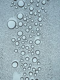 Full frame shot of bubbles