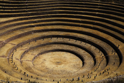 Full frame shot of spiral staircase