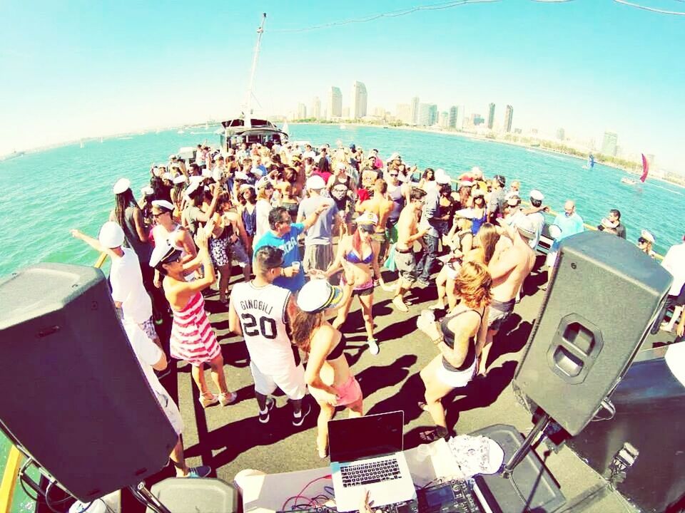 Yacht party