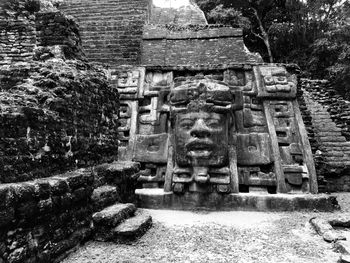 Statue of old buddha