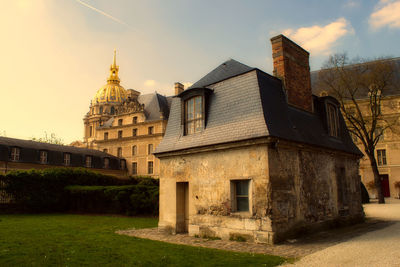 View of historic building against sky