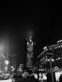 Low angle view of modern buildings