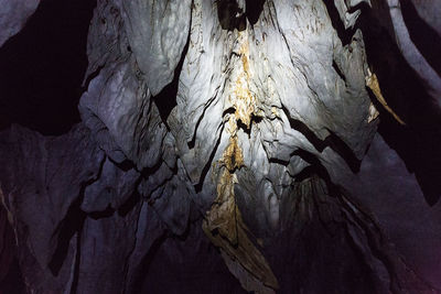 Close-up of rock formation