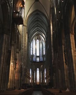 Interior of cathedral