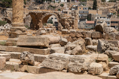 Old ruins of building