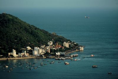 Part of the coast of vung tau