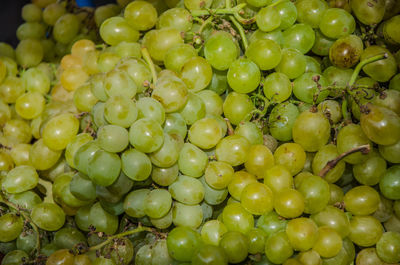 Full frame shot of fruits for sale in market