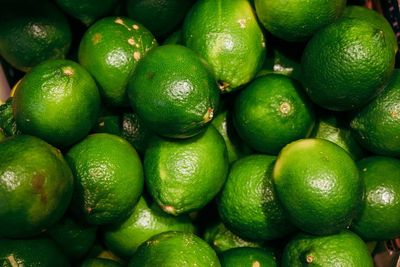 Close-up of fresh green lime