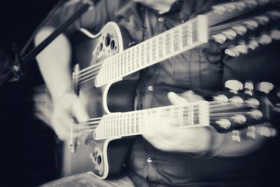 Close-up of guitar