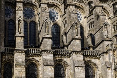 Low angle view of old building