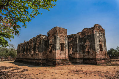 Old ruins against sky