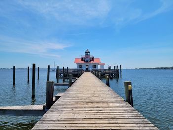 Roanoke island lighthouse