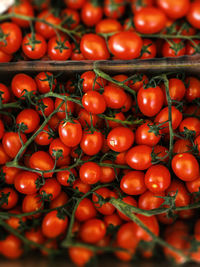 Full frame shot of tomatoes
