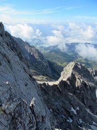 Scenic view of mountains