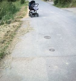 Bicycle on road