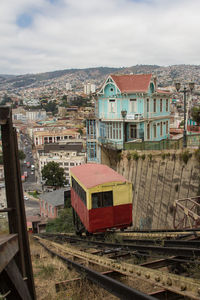 Buildings in city against sky