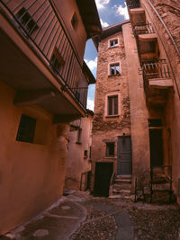 Low angle view of historic building