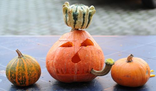 Close-up of pumpkin