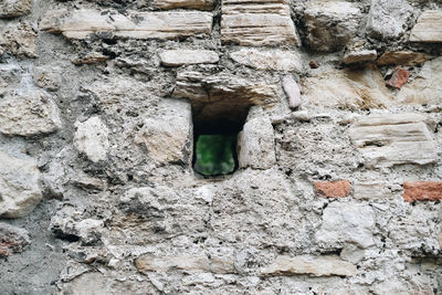 Full frame shot of weathered wall