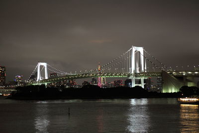 City skyline at night