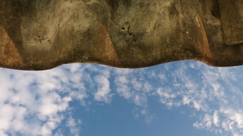 Close-up of water against the sky