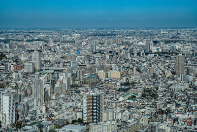 Aerial view of cityscape