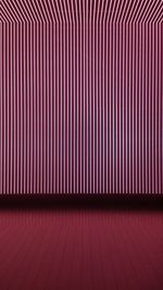 Illuminated striped wall