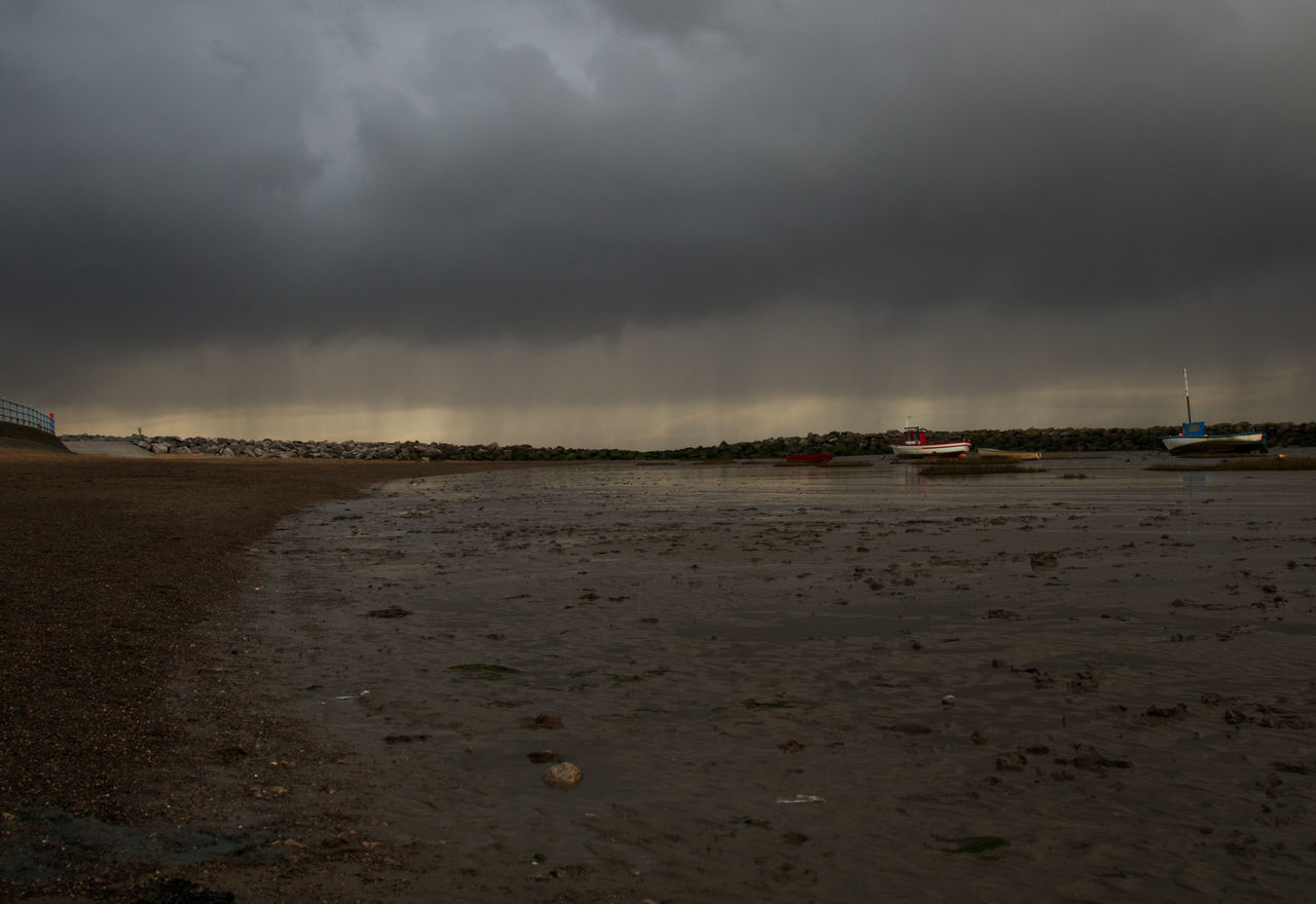 VIEW OF BEACH AGAINST SKY