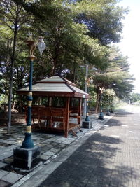 Gazebo in park