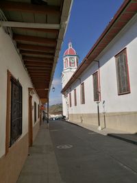 Street amidst buildings in city