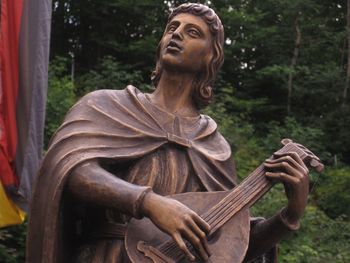 Close-up of statue