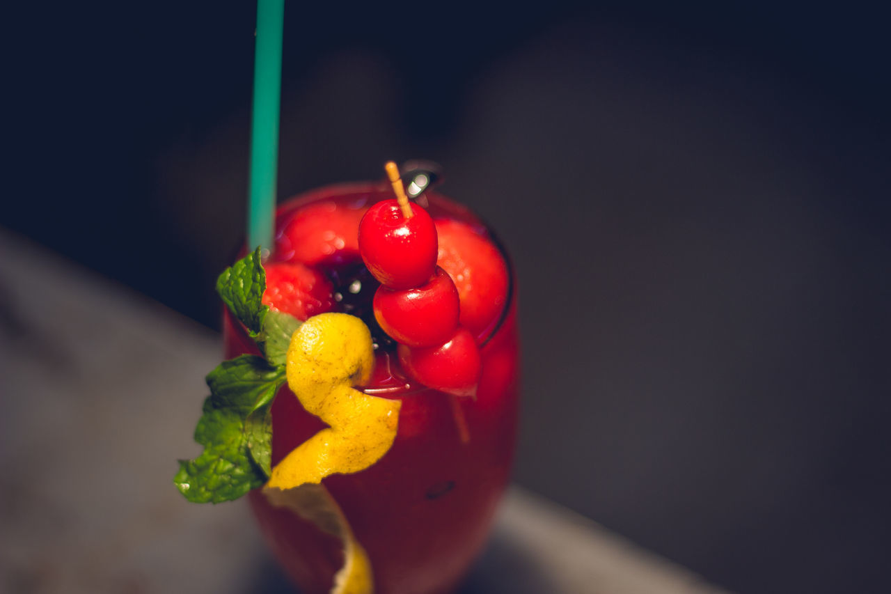 red, food and drink, freshness, healthy eating, fruit, close-up, food, focus on foreground, no people, studio shot, black background, indoors, nature, day, ready-to-eat