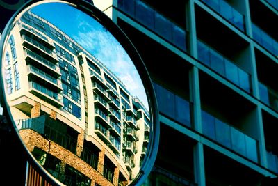 Low angle view of office building